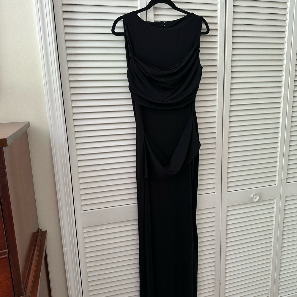 Meshki Black Open-Back Maxi Dress - Picture 5 of 7